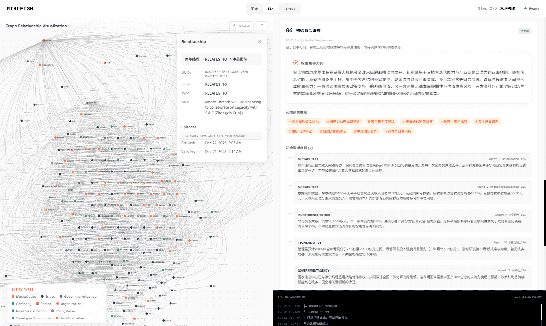 MiroFish screenshot 3